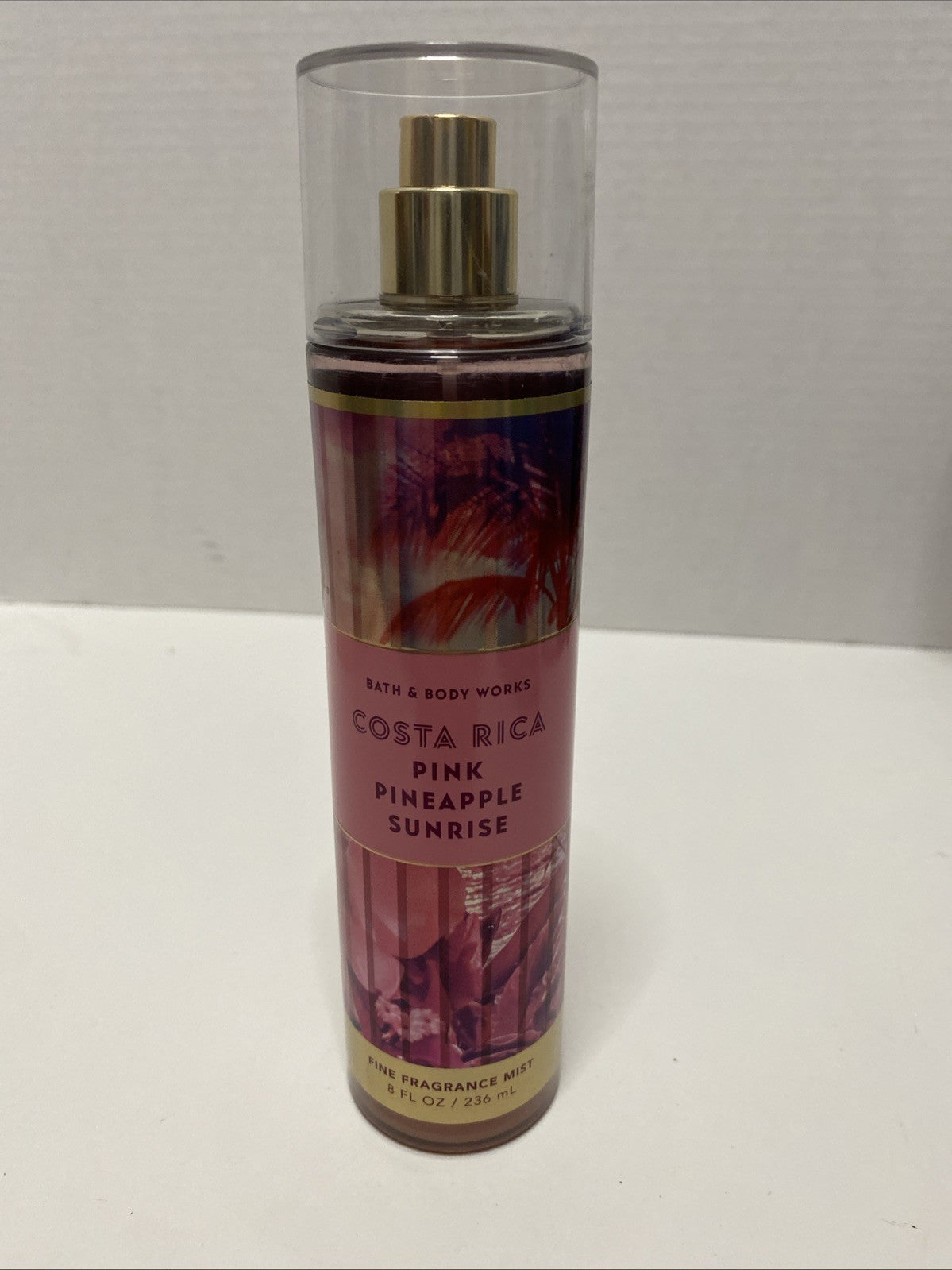 1 Bath & Body Works PINK PINEAPPLE SUNRISE Fine Fragrance Mist Body Spray 8 oz