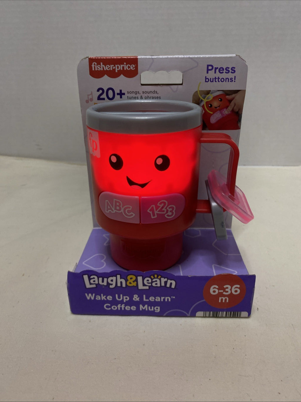Fisher-Price Laugh & Learn Wake Up & Learn Coffee Mug