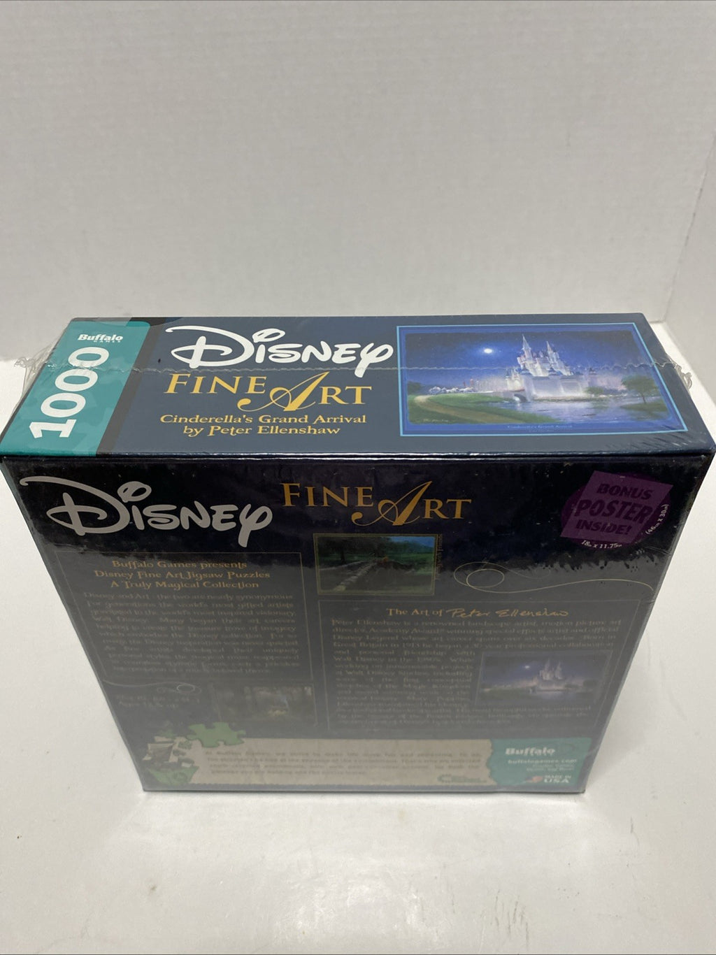 Disney Fine Art Cinderella's Grand Arrival 1000 Piece Puzzle by Peter Ellenshaw