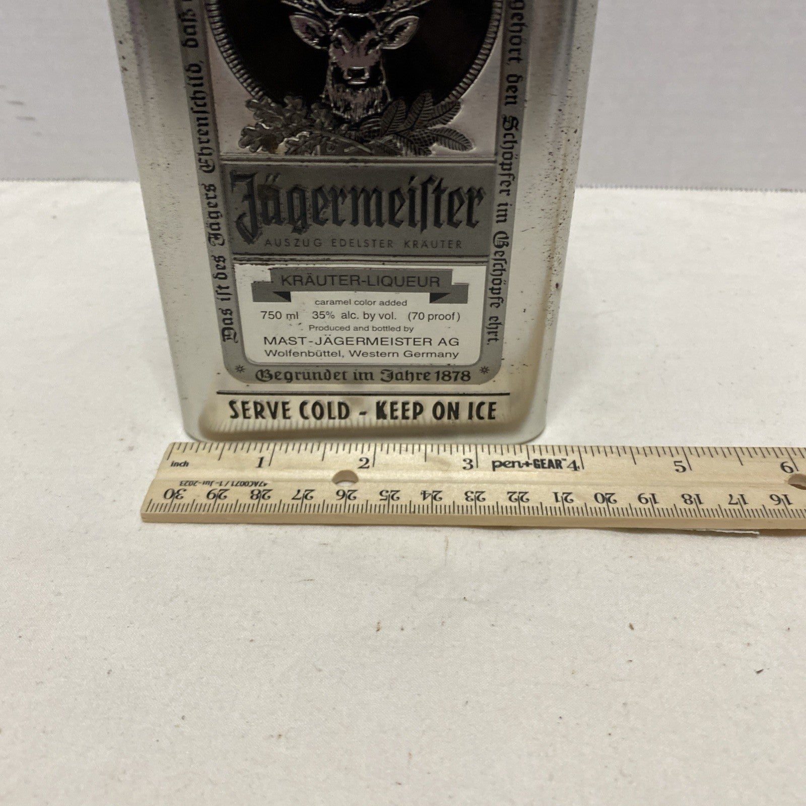 Jagermeister Metal 750ml Bottle Holder
