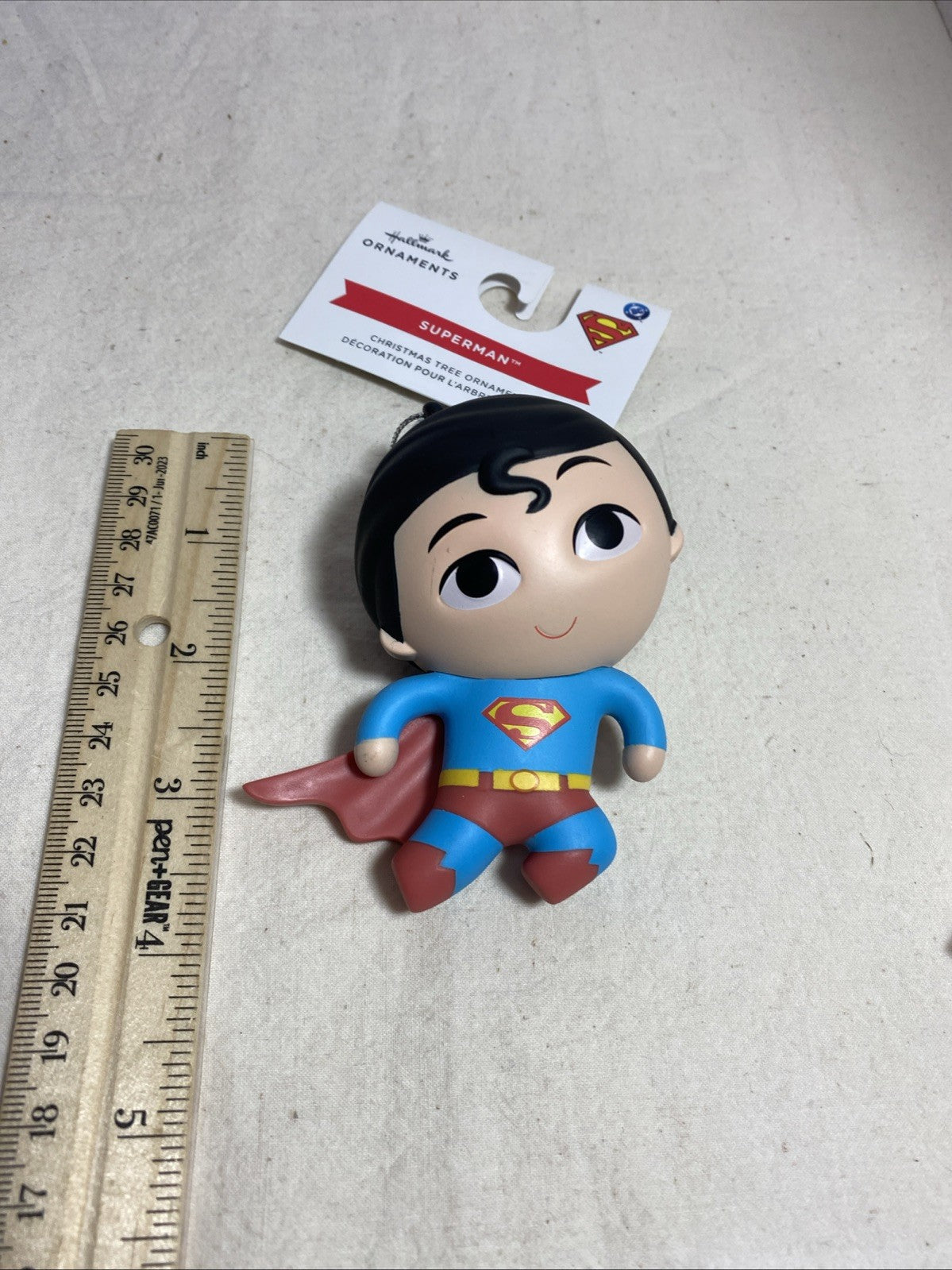 Hallmark Baby Superman Christmas Ornament 3” NEW