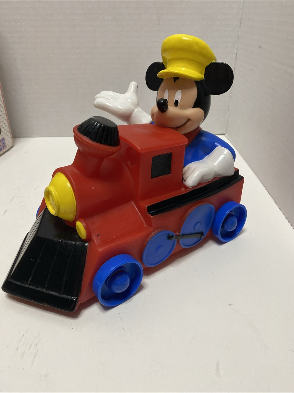 1996 Disney Mickey Mouse Bubble Bath Toy Train Exclusive Johnson Promotional