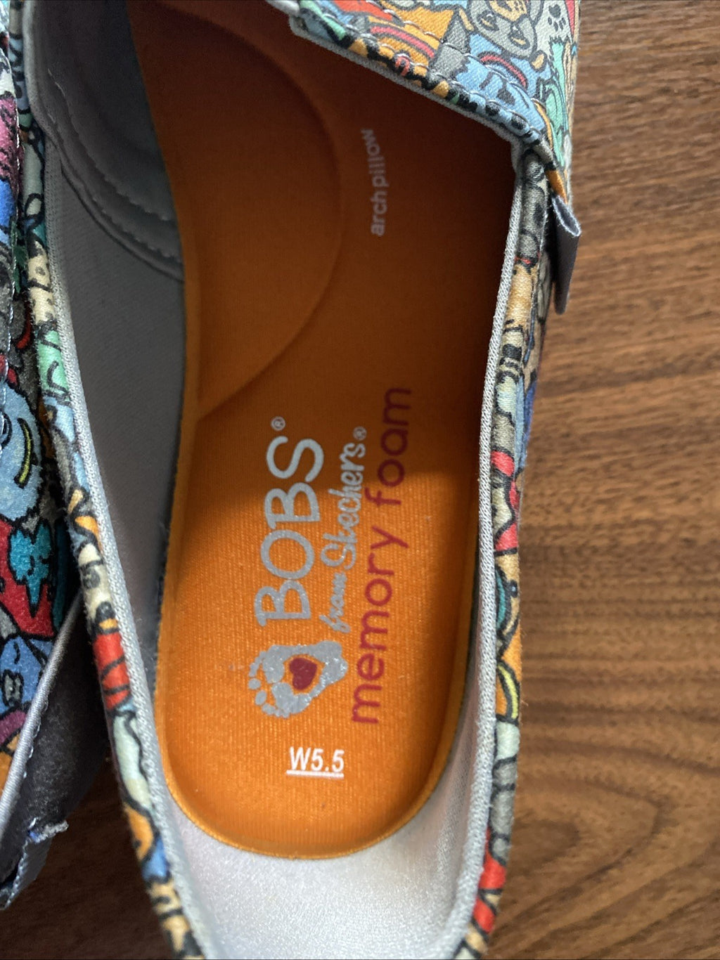 Skechers Women's BOBS for Dogs Slip On Plush Woof Dog Party Flat Women’s 5.5