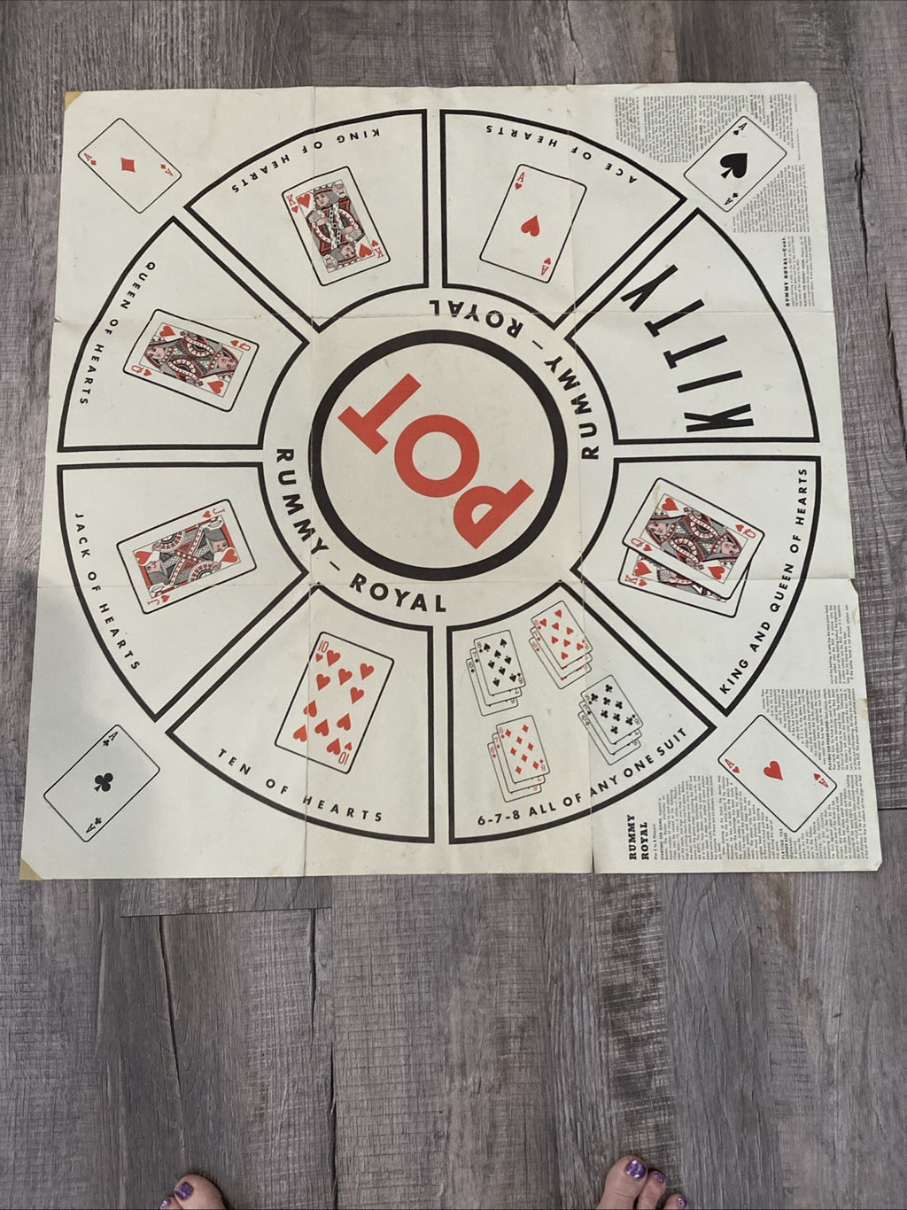 Vintage Rummy Royal Deluxe Edition Game 1981 Whitman Complete