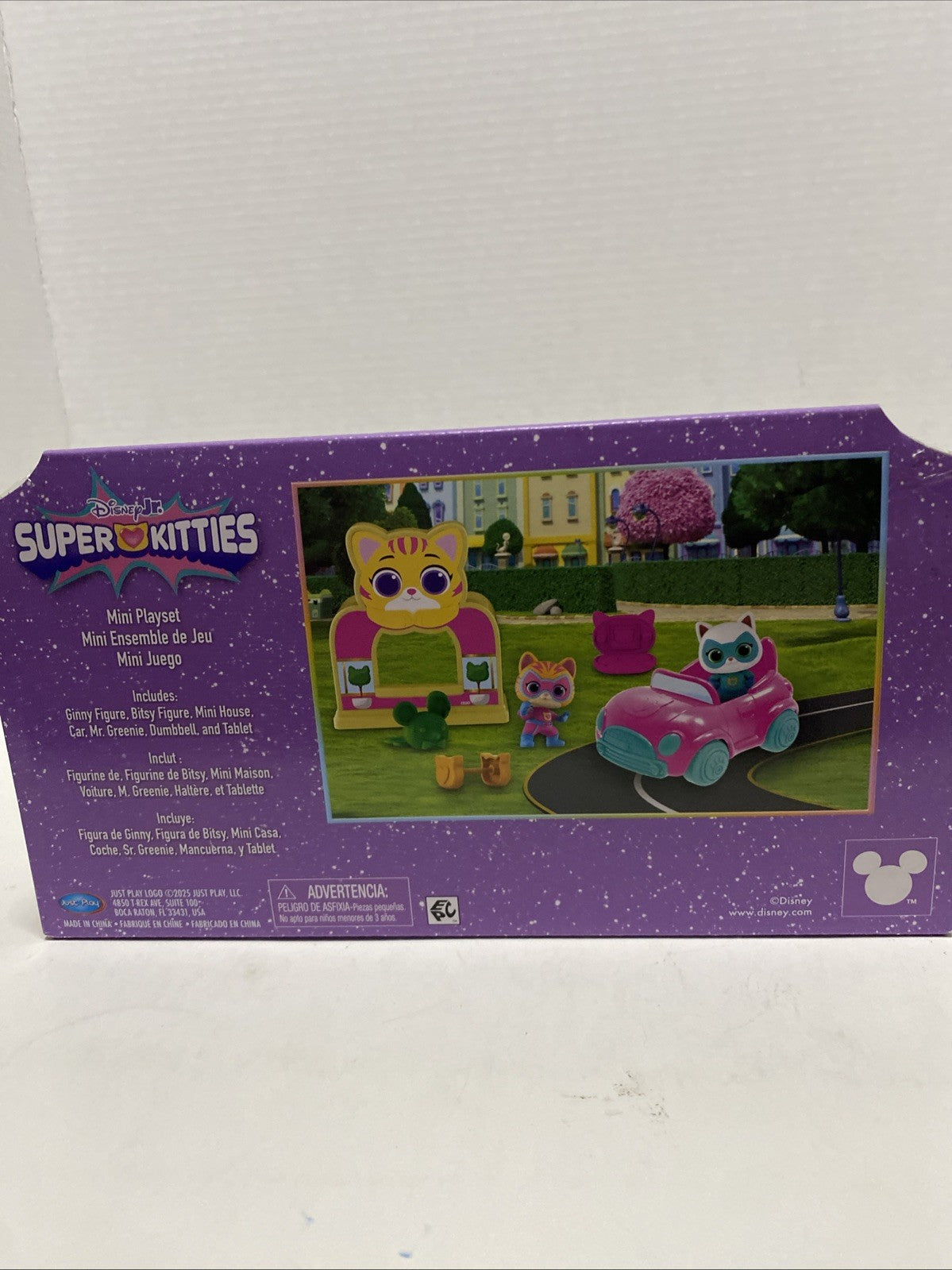 Disney Jr. Super Kitties 7 Pieces Mini Playset Figures NEW