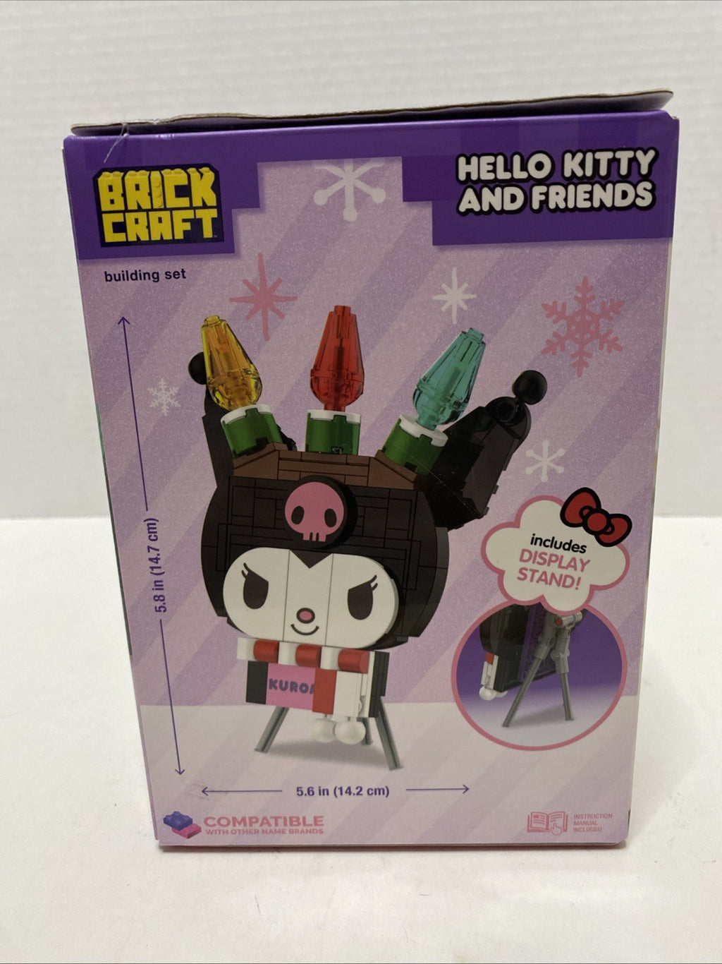 BRICKCRAFT Christmas Kuromi Decoration Building Set 149 PCS - NEW Unopened