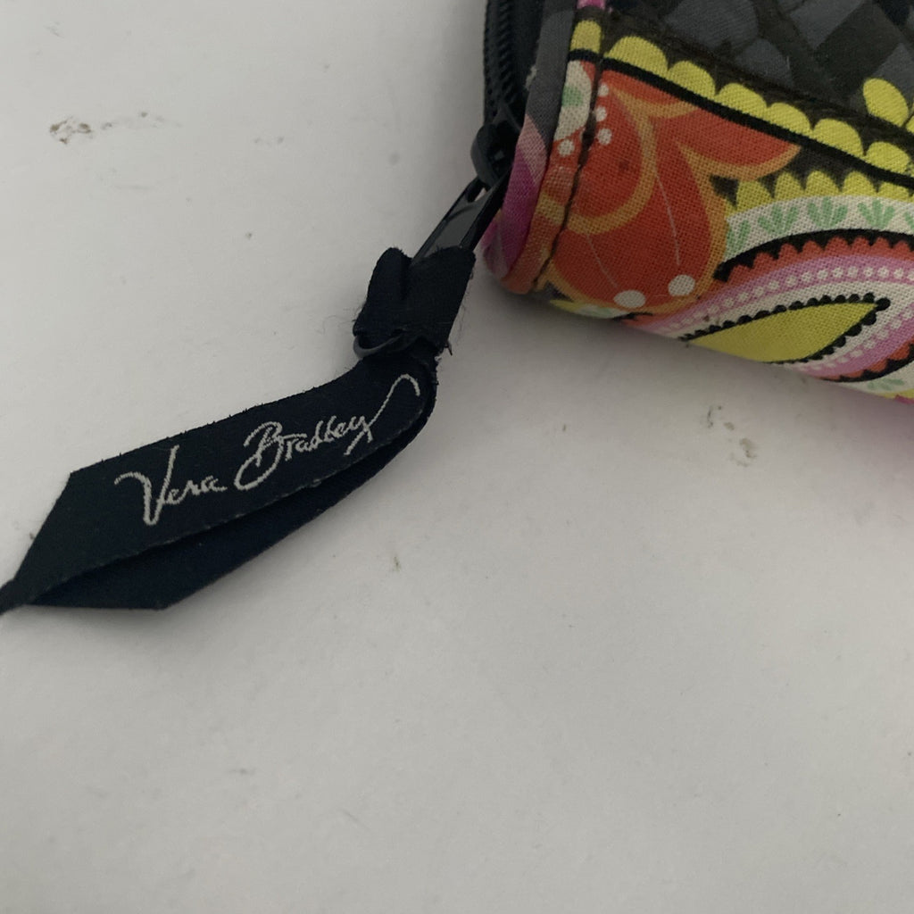 Vera Bradley Clutch Zipper Paisley Wallet