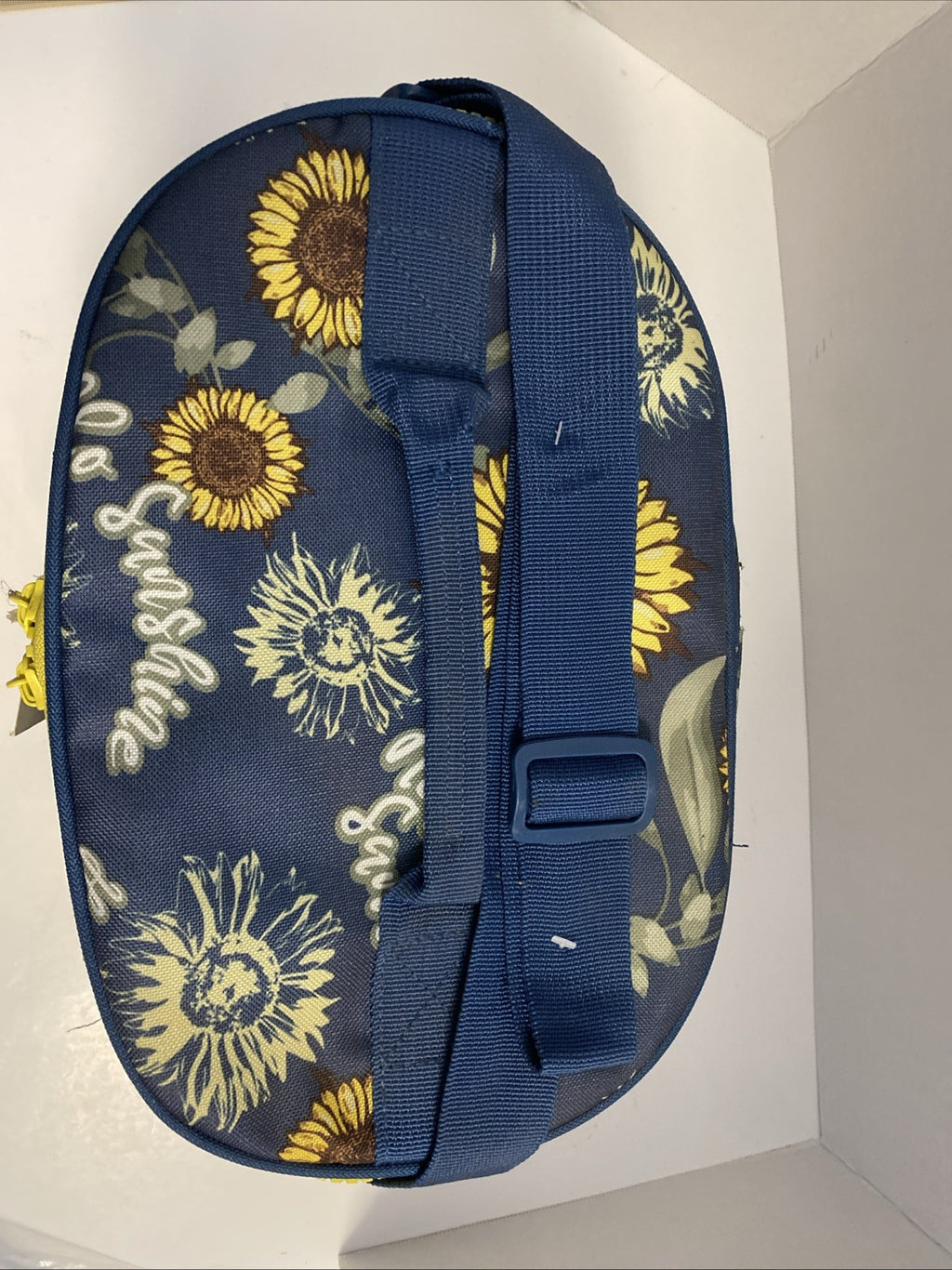 Ozark Trail 12 Can Cooler Carry Handle & Shoulder Strap Sunflower Blue New