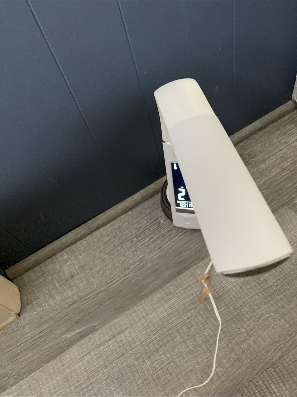 OttLite Wireless Charging LED Lamp Color Changing Base White With Power Cord