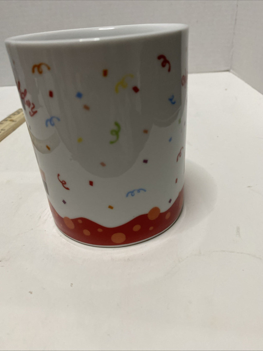 Vintage Ganz Ceramic Happy Birthday Coffee Mug