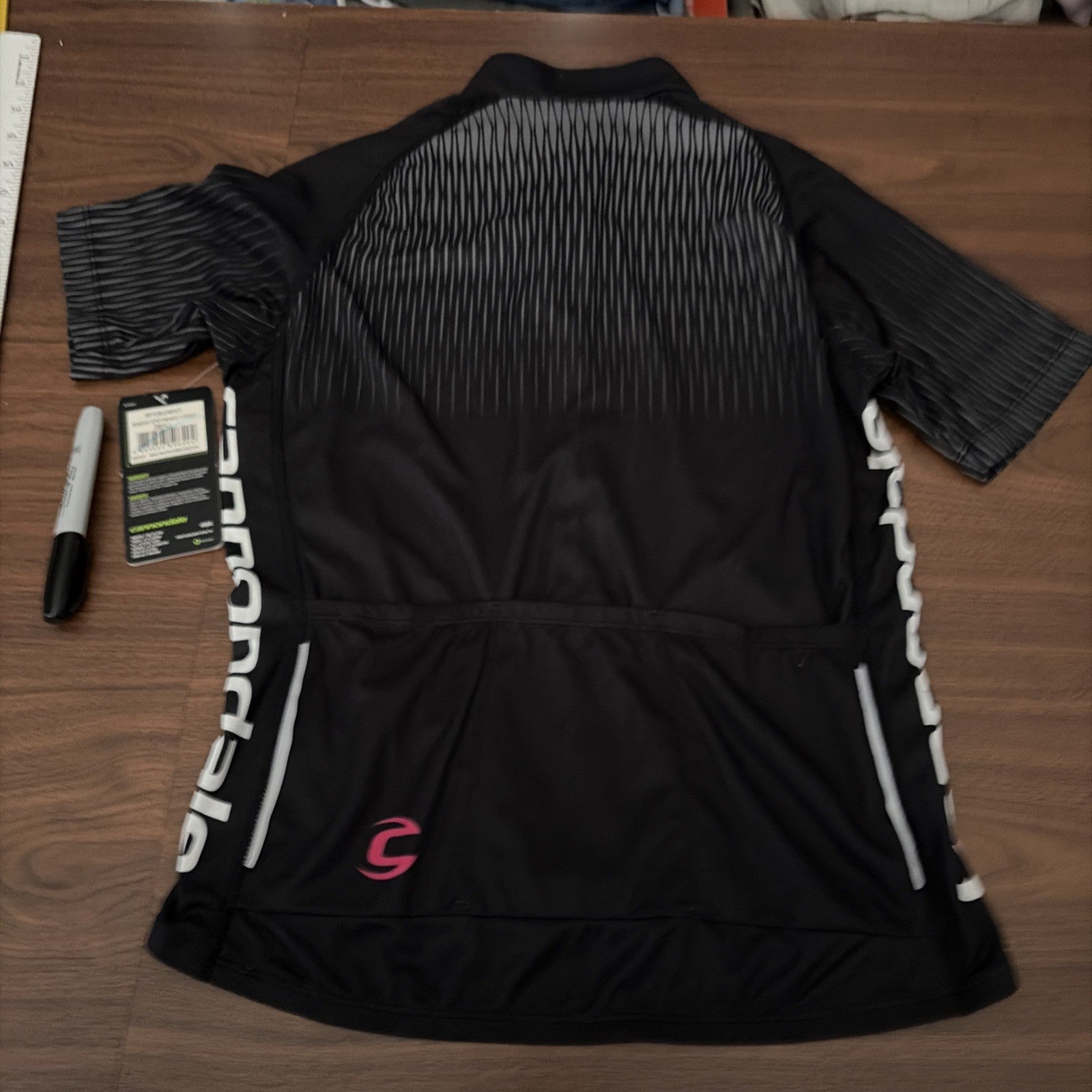 Cannondale Women's Performance 2 Jersey - Blavk/gray/white Small NWT