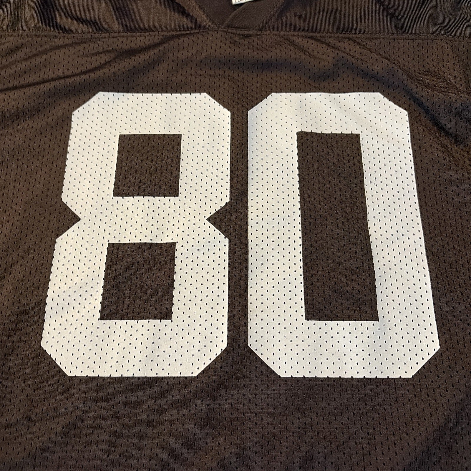 Cleveland Browns Jersey Size Large (14-16) Kellen Winslow #80 Brown NFL Reebok