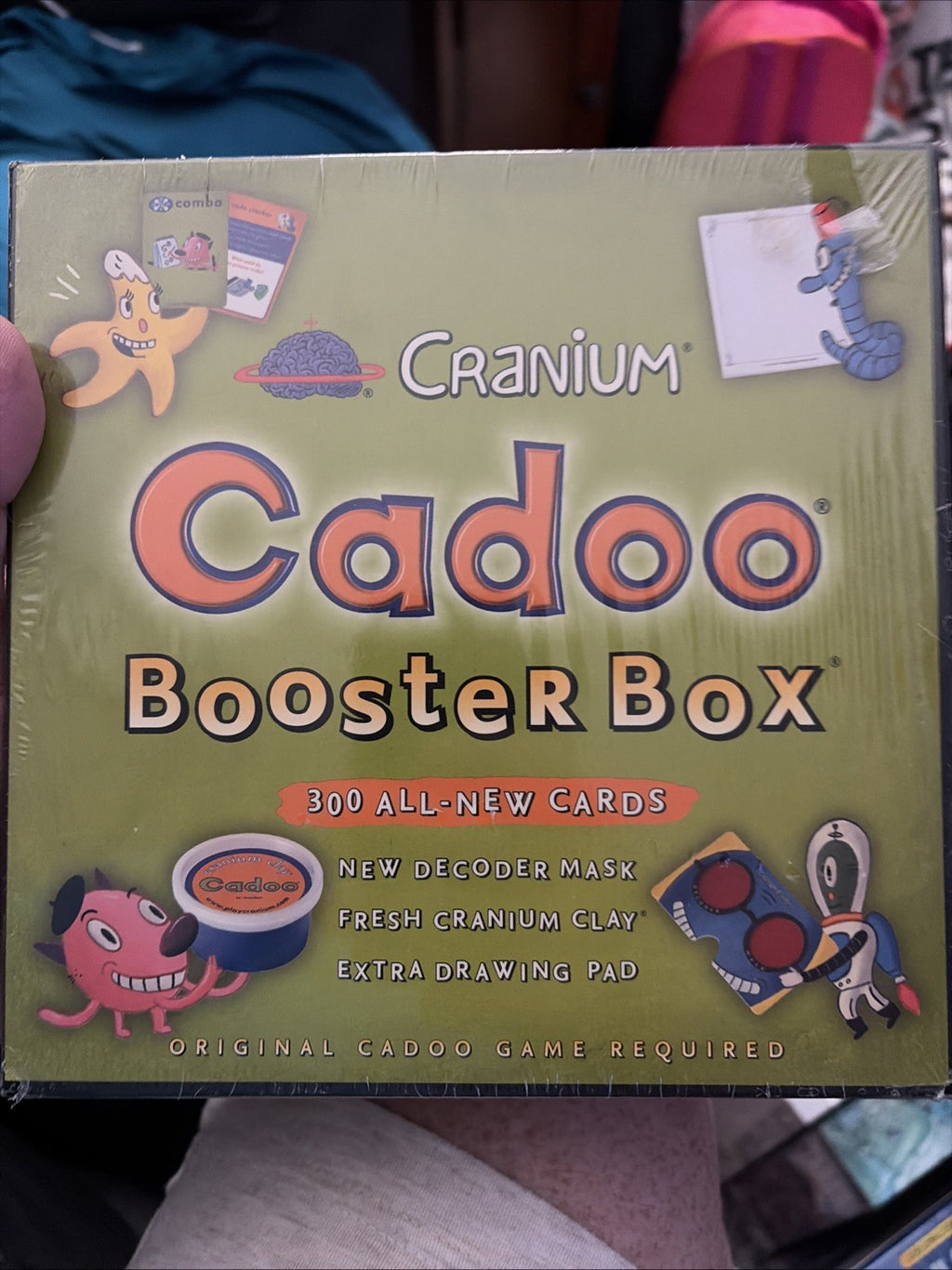 Cranium Cadoo Booster Box - 300 All New Cards (Original Game Required) Sealed