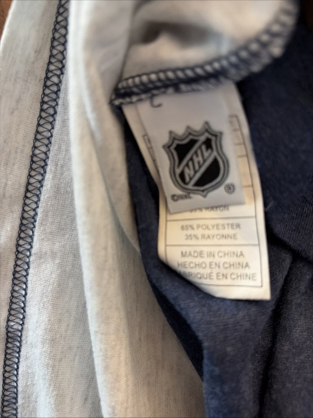 Adidas Women’s Small NHL Columbus Blue Jackets Short Sleeve Shirt