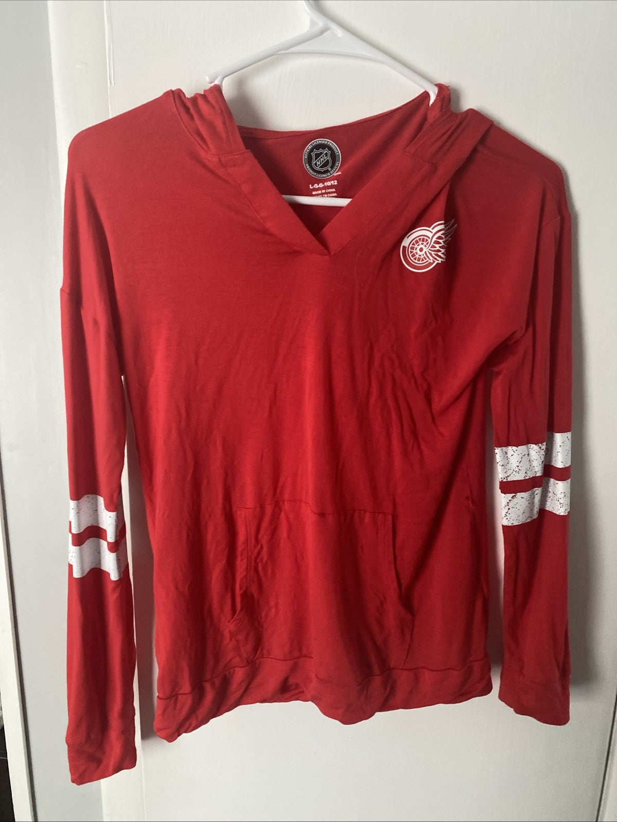 NHL Detroit Red Wings Hooded Shirt