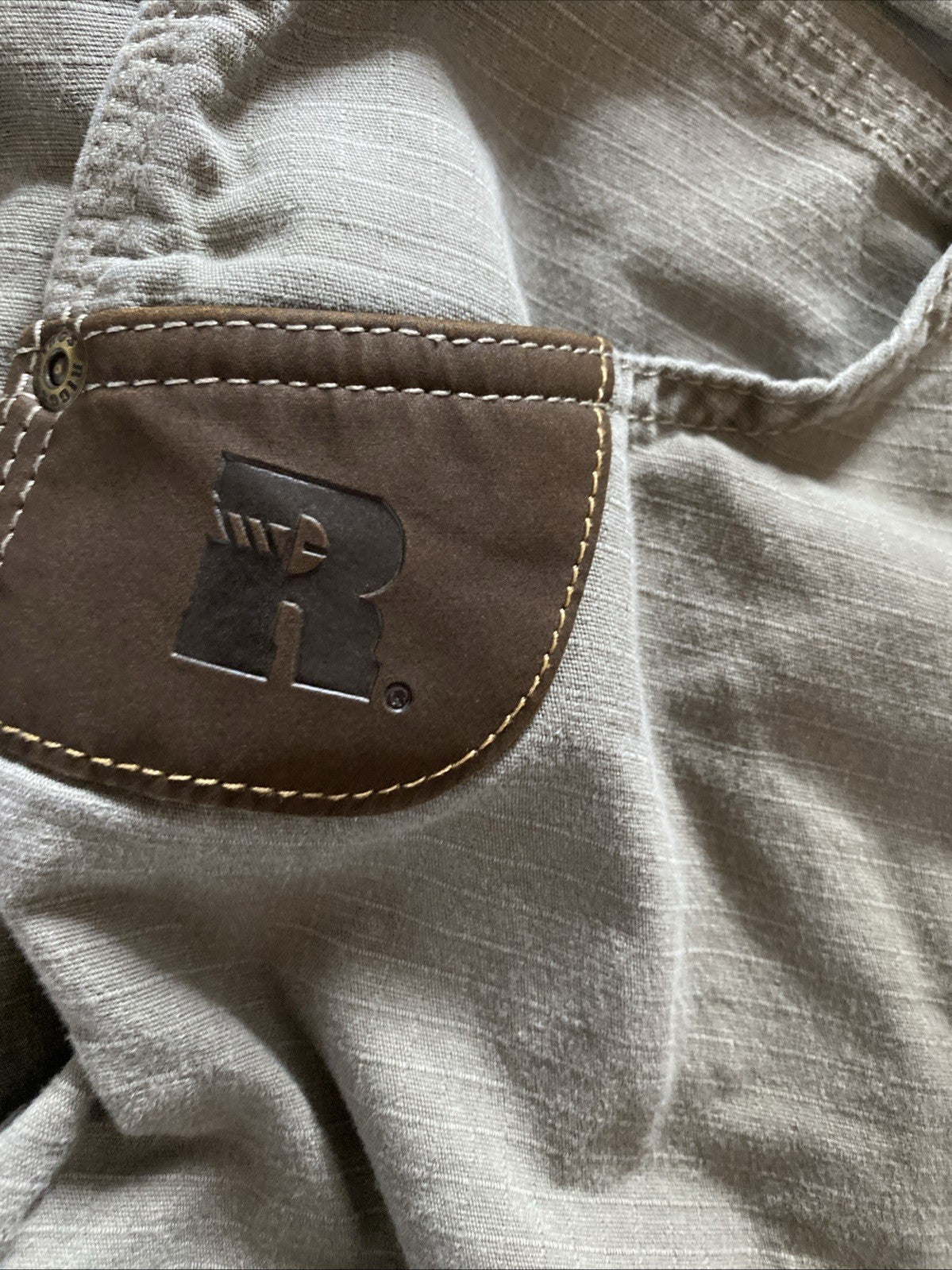 Wrangler RIGGS Workwear Pants Mens 40 x 30 Tan/Khaki Cargo