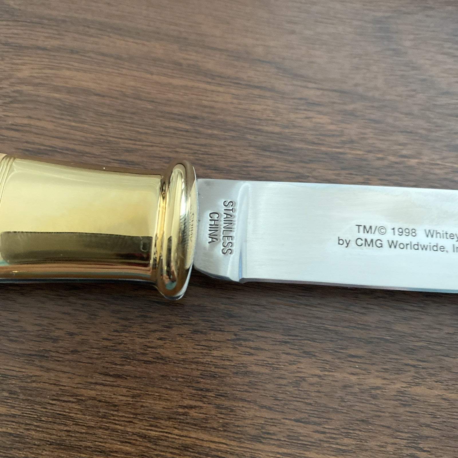 VINTAGE THE WHITEY FORD COLLECTOR  KNIFE BY THE FRANKLIN MINT RARE