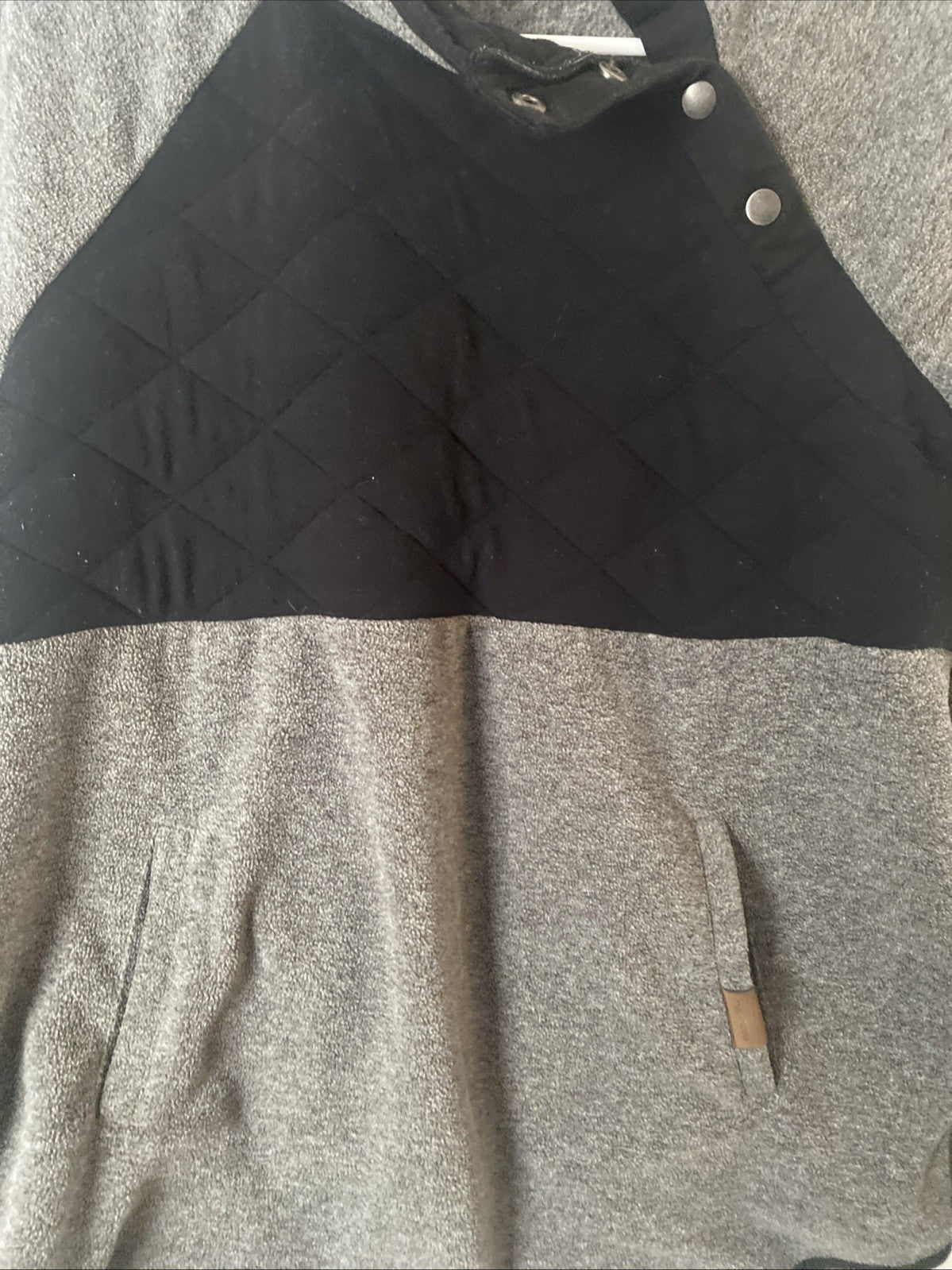 Maurices Women's Long Sleeve  Pullover Tops Sweater With Asymmetrical Snap  XL