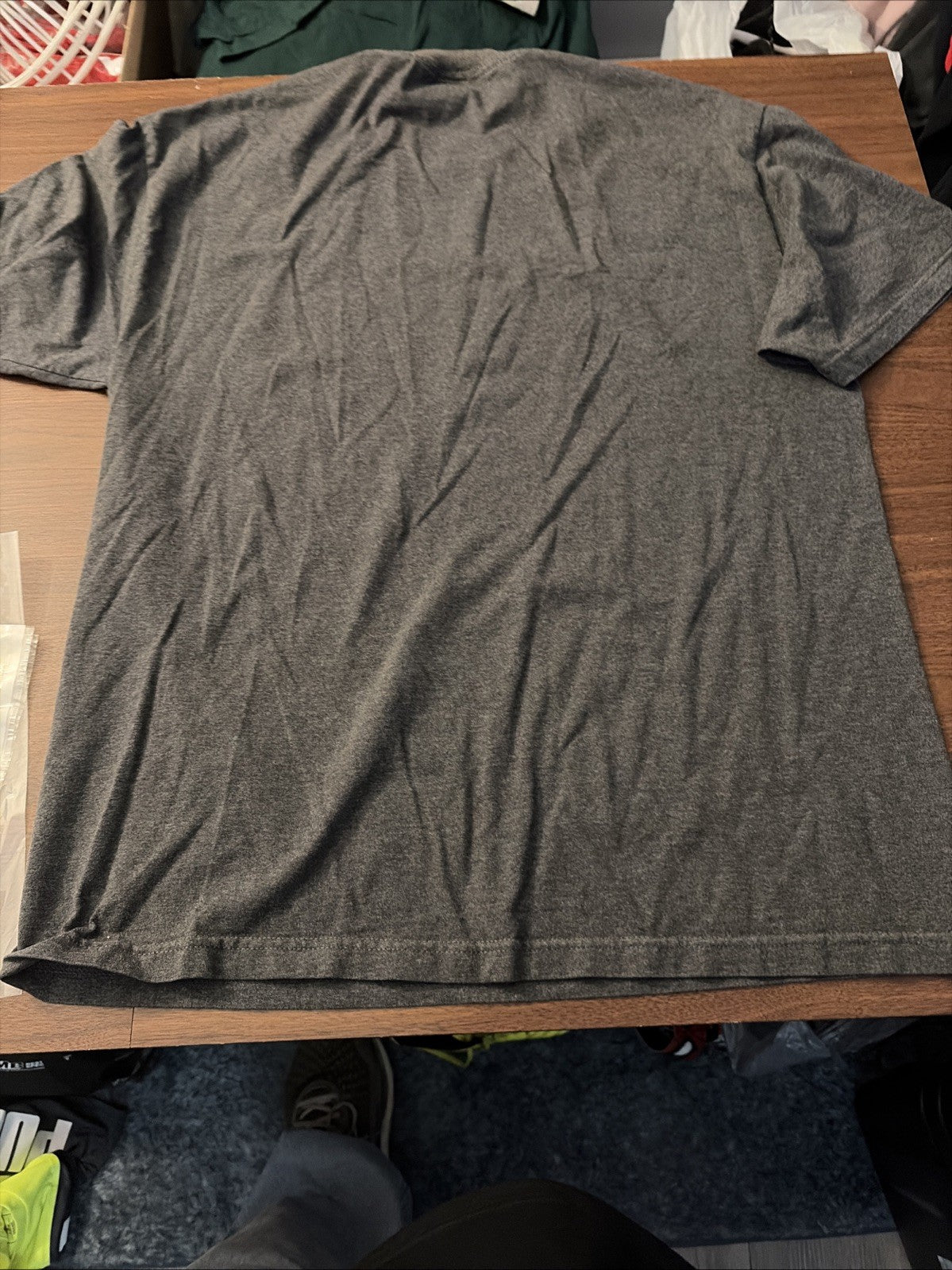 MLB Genuine Merchandise Toledo Mudhens Baseball Short Sleeve Shirt Gray XL Men’s