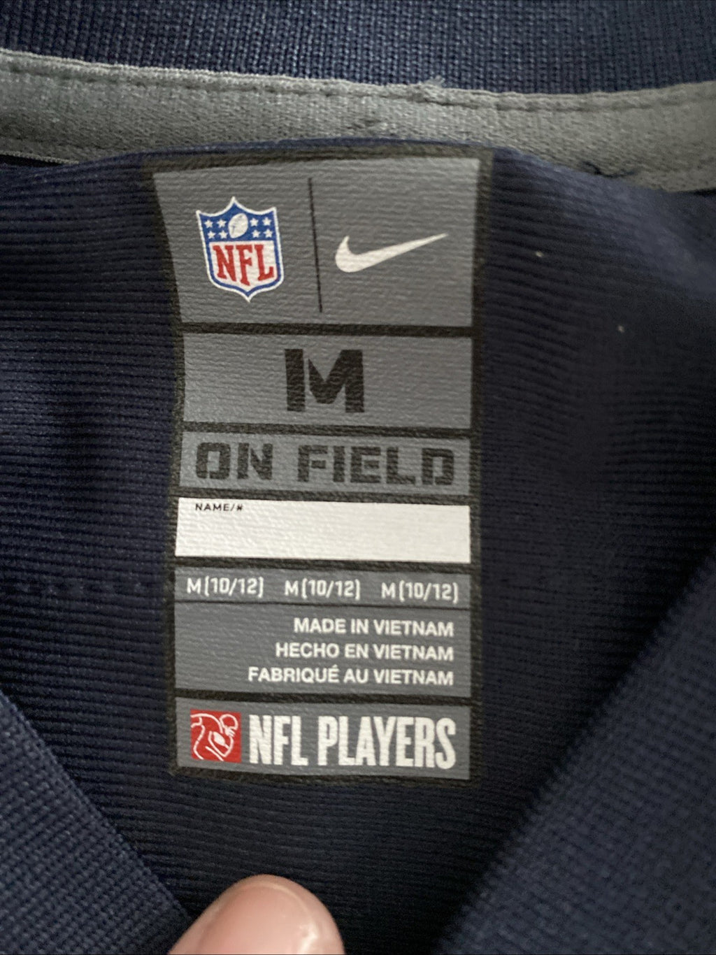 Nike Chicago Bears Football Jersey Youth Medium M 12/14 Blue NFL Khalil Mack 52