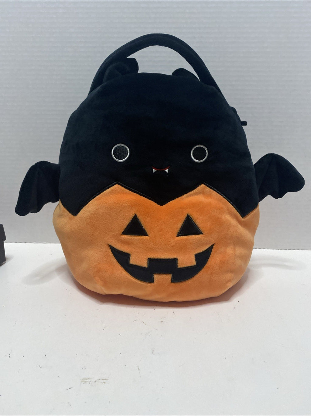 Original 12" Squishmallow Halloween Emily Black Bat Pumpkin Plush Soft KellyToy