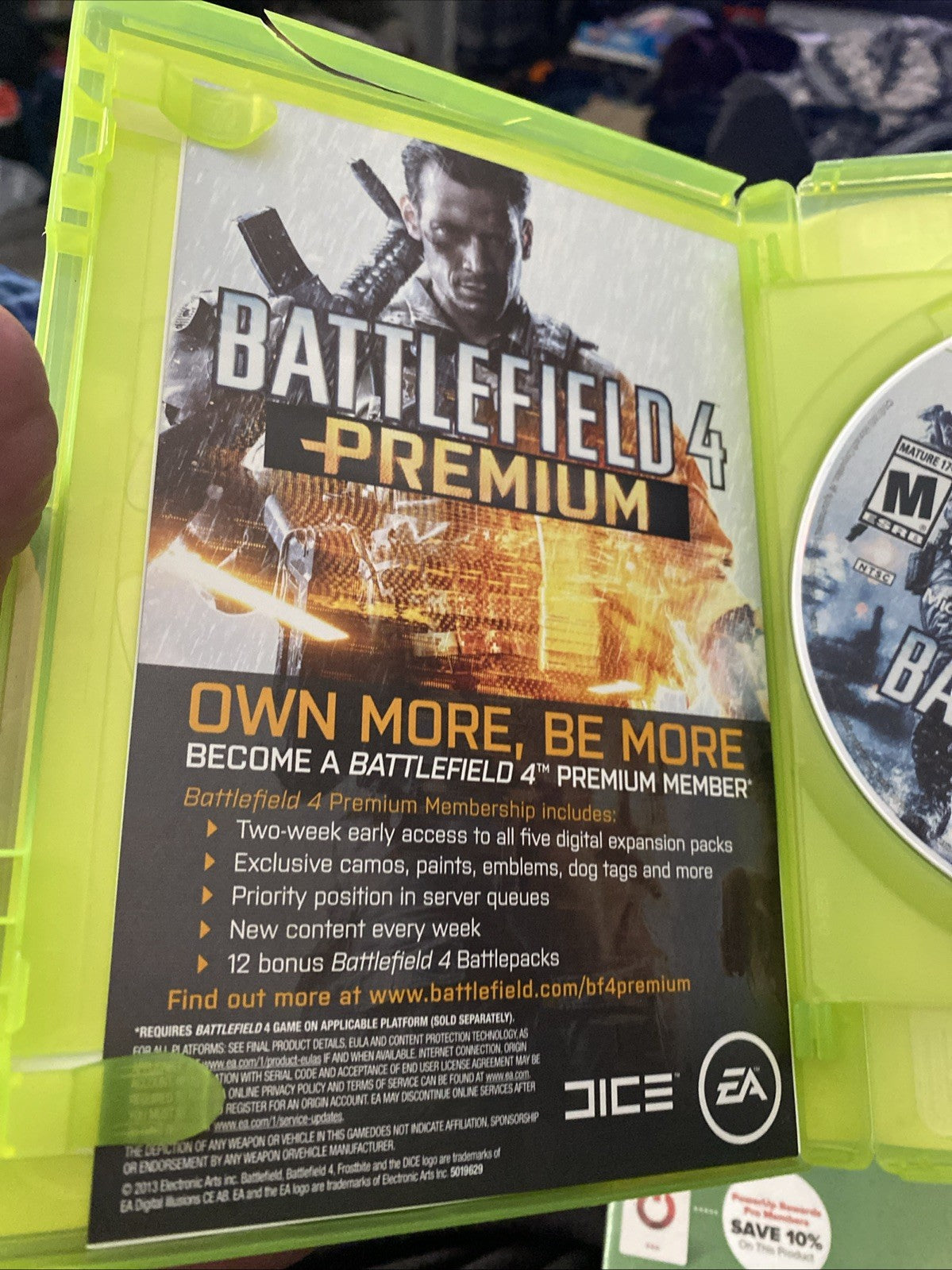 XBOX 360 Battlefield 4 Game EA Preowned Good