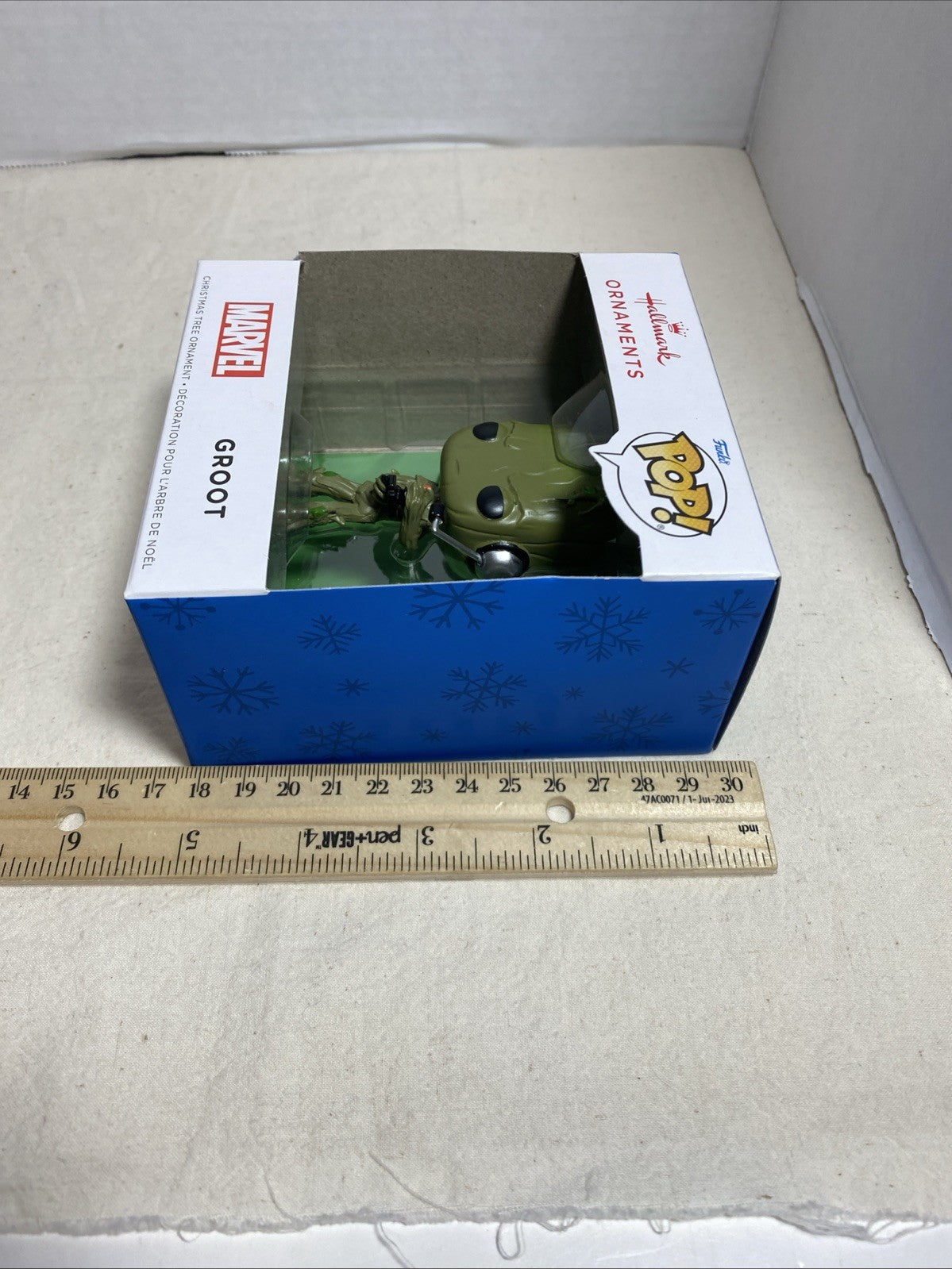 Hallmark MARVEL GAMING GROOT Funko POP Christmas Ornament 