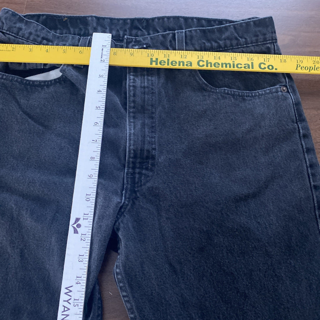 Levi jeans 38X 34 black denim jeans
