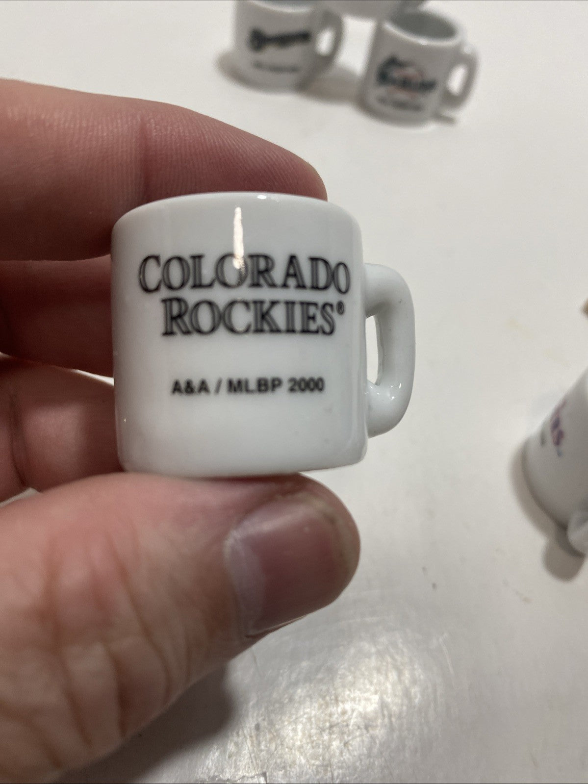 MLB Mini Cups / Mugs Vending Machine Vintage Lot of 6 See Pics