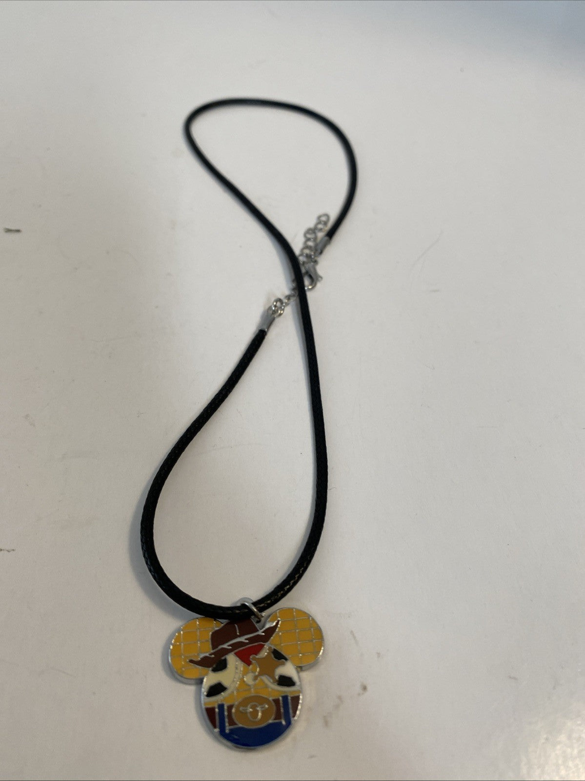 Disney necklace Mickey Mouse shape With Woody Character