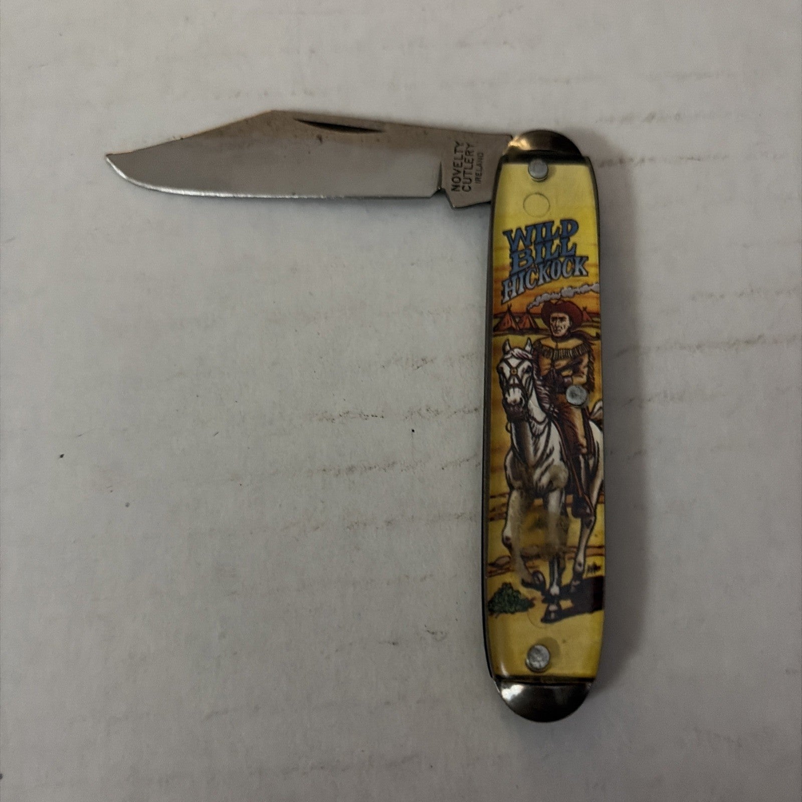 Wild Bill Hickock Collector's Knife - Made in Ireland