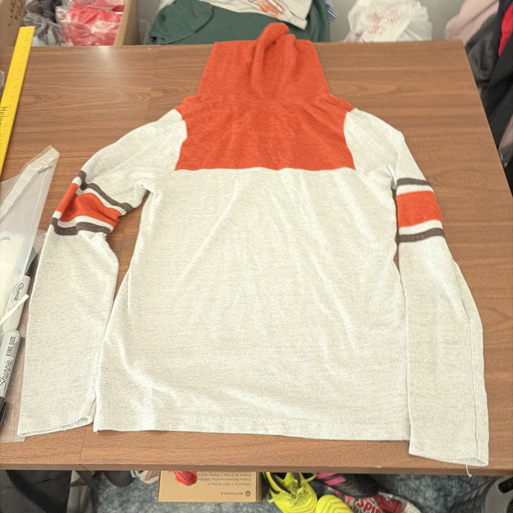 Antigua Women’s Small Cleveland Browns Hoodie Long Sleeve Shirt Pixie
