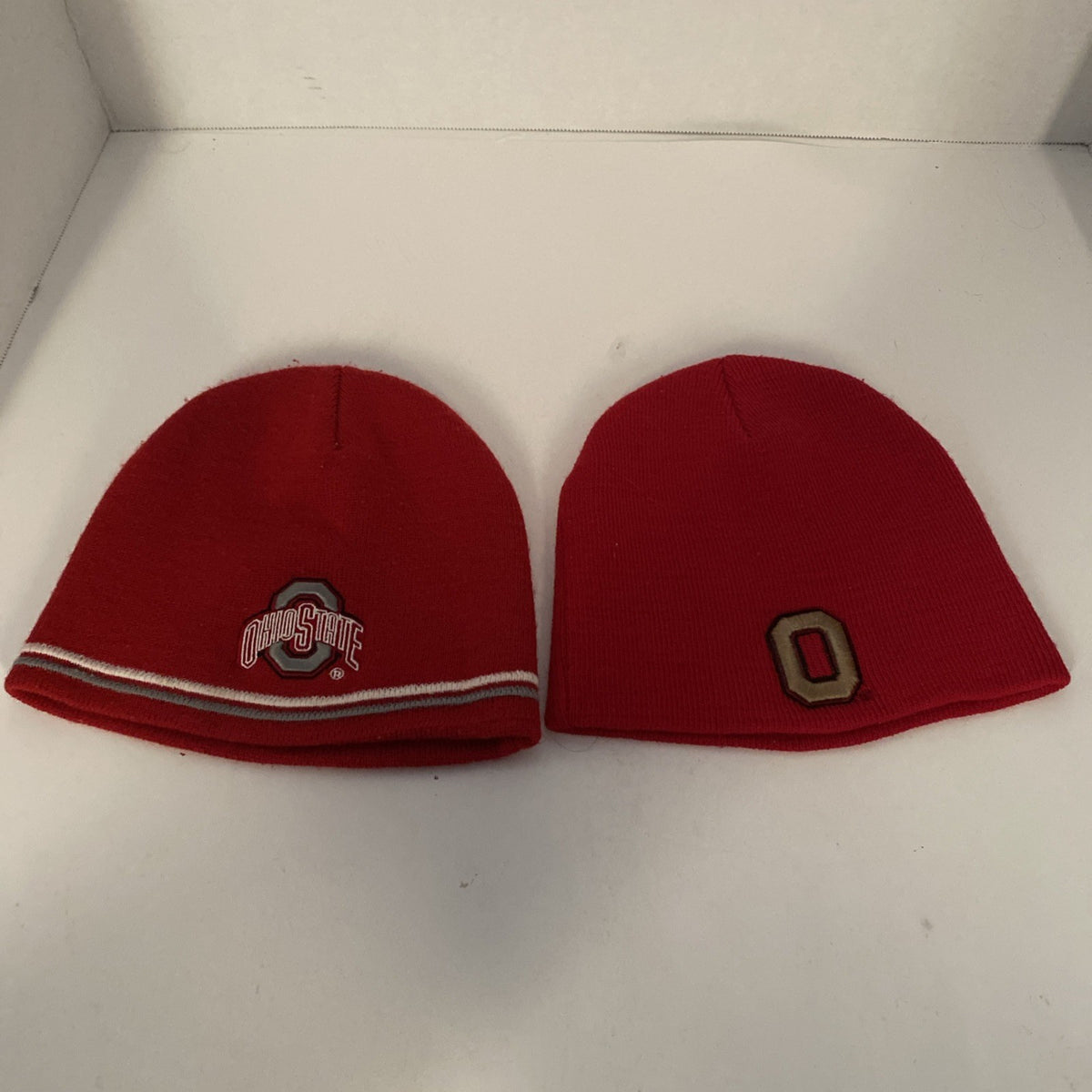 2 Ohio State beanie hats youth no cuffs