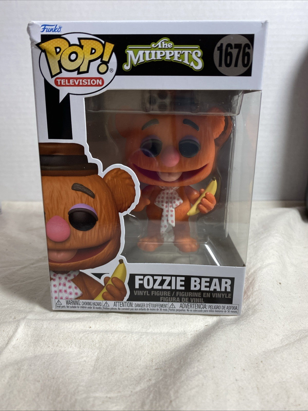 Funko Pop! Television Disney  The Muppets FOZZIE BEAR #1676