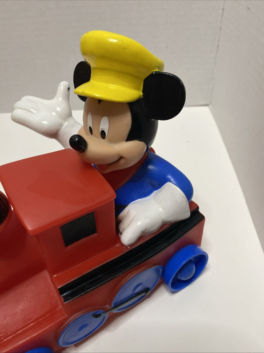 1996 Disney Mickey Mouse Bubble Bath Toy Train Exclusive Johnson Promotional