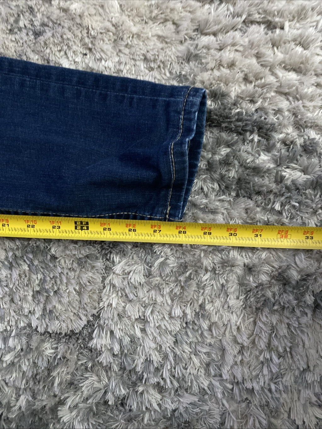 BKE Denim Women's Size 26L Long Peyton Bootcut Jeans Dark Wash 33.5 Inseam