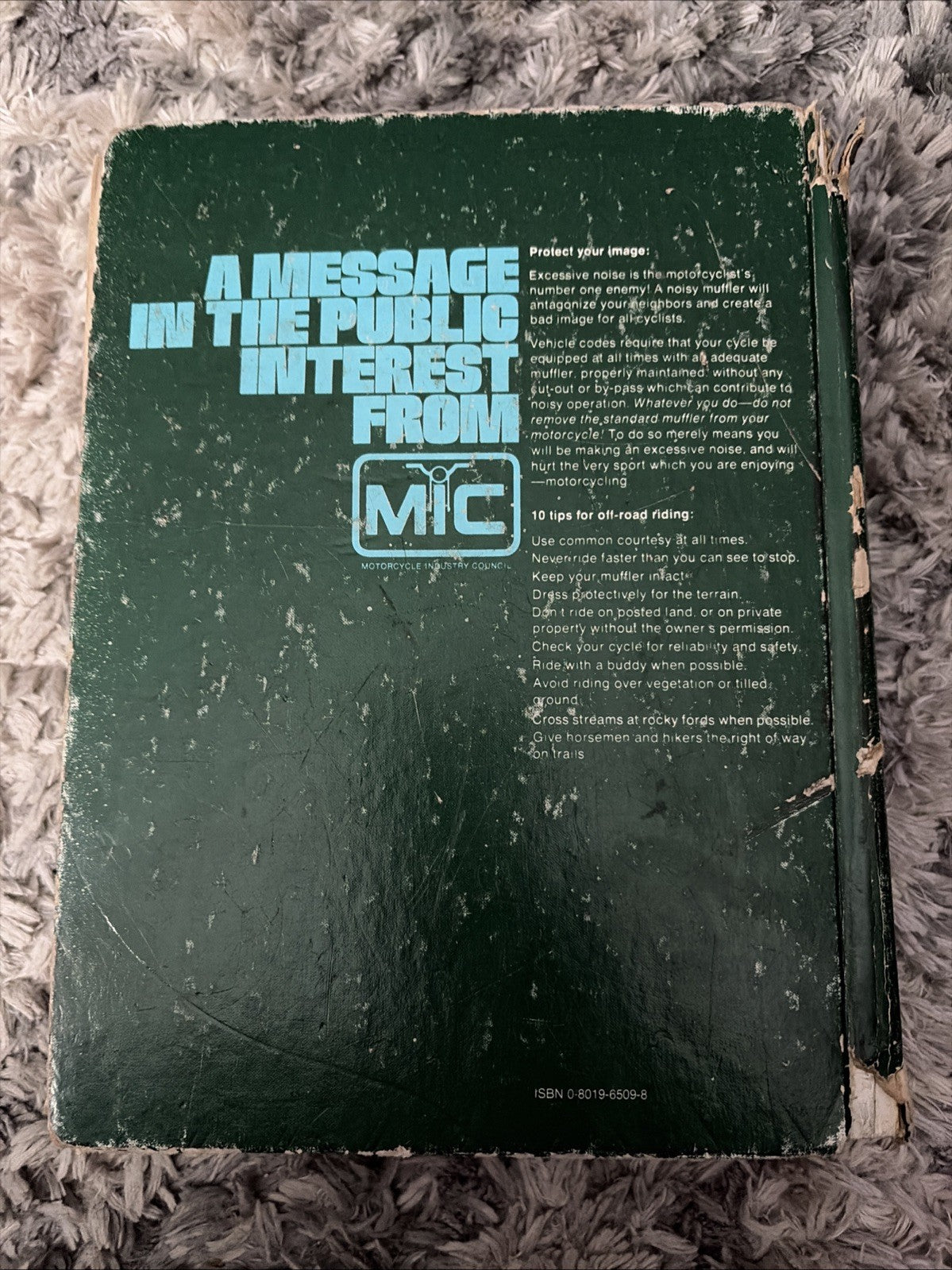 CHILTON'S MOTORCYCLE REPAIR MANUAL Harley Norton Guzzi Triumph 1976 Edition VTG.