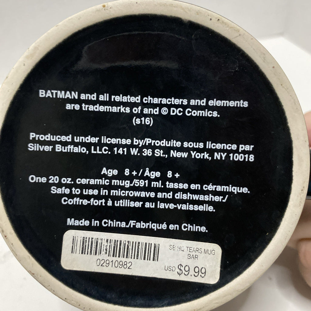 Harley Quinn Batman DC Comics 20 Ounce Ceramic Coffee Mug Silver Buffalo