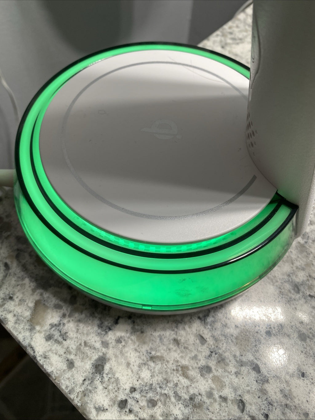 OttLite Wireless Charging LED Lamp Color Changing Base White With Power Cord