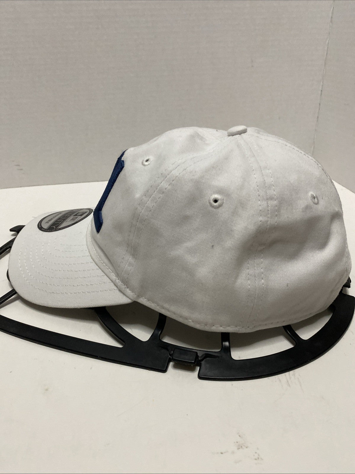 TOL White Baseball Cap Hat Adjustable