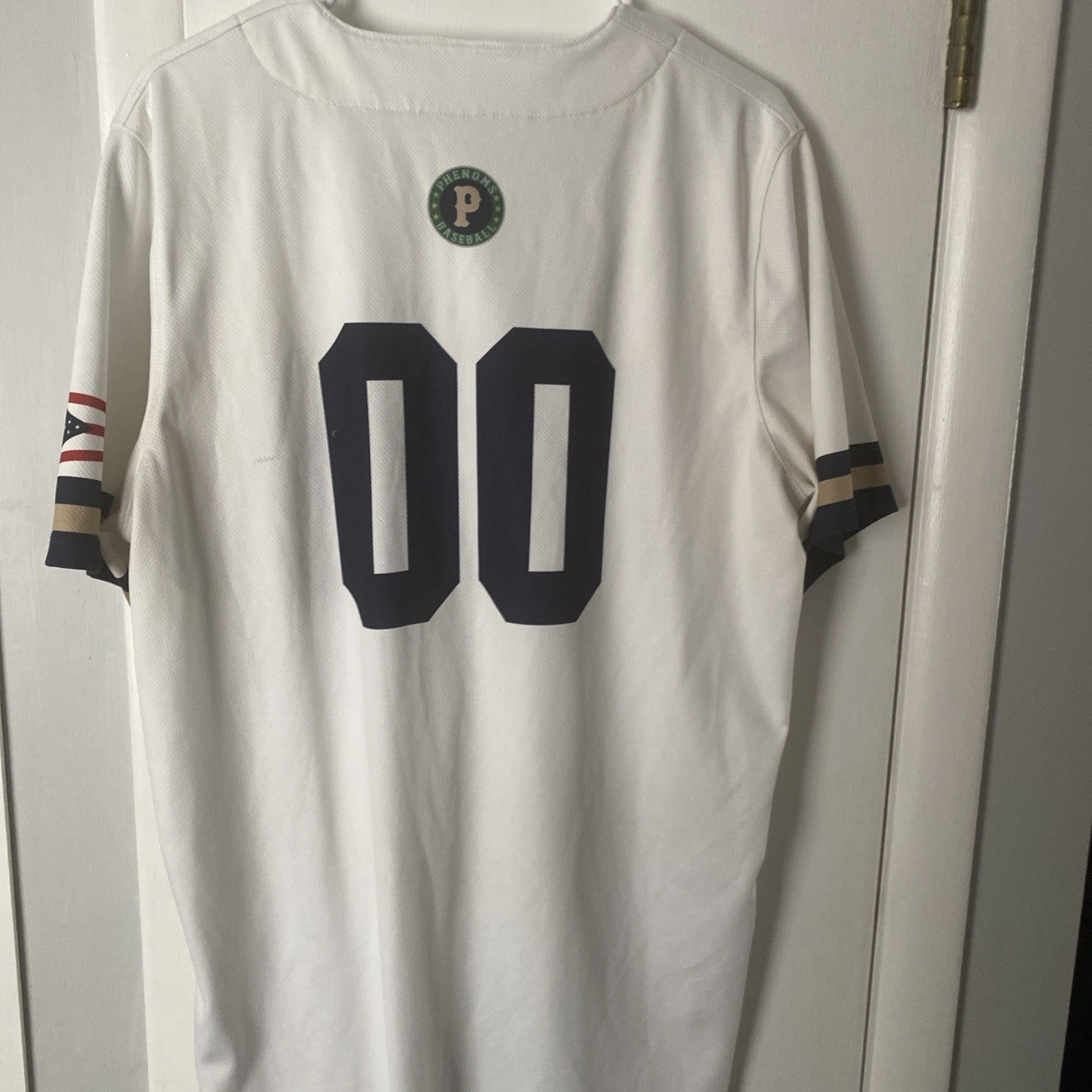 Under Armour Phenomenon Baseball Jersey With Ohio Flag On Sleeve
