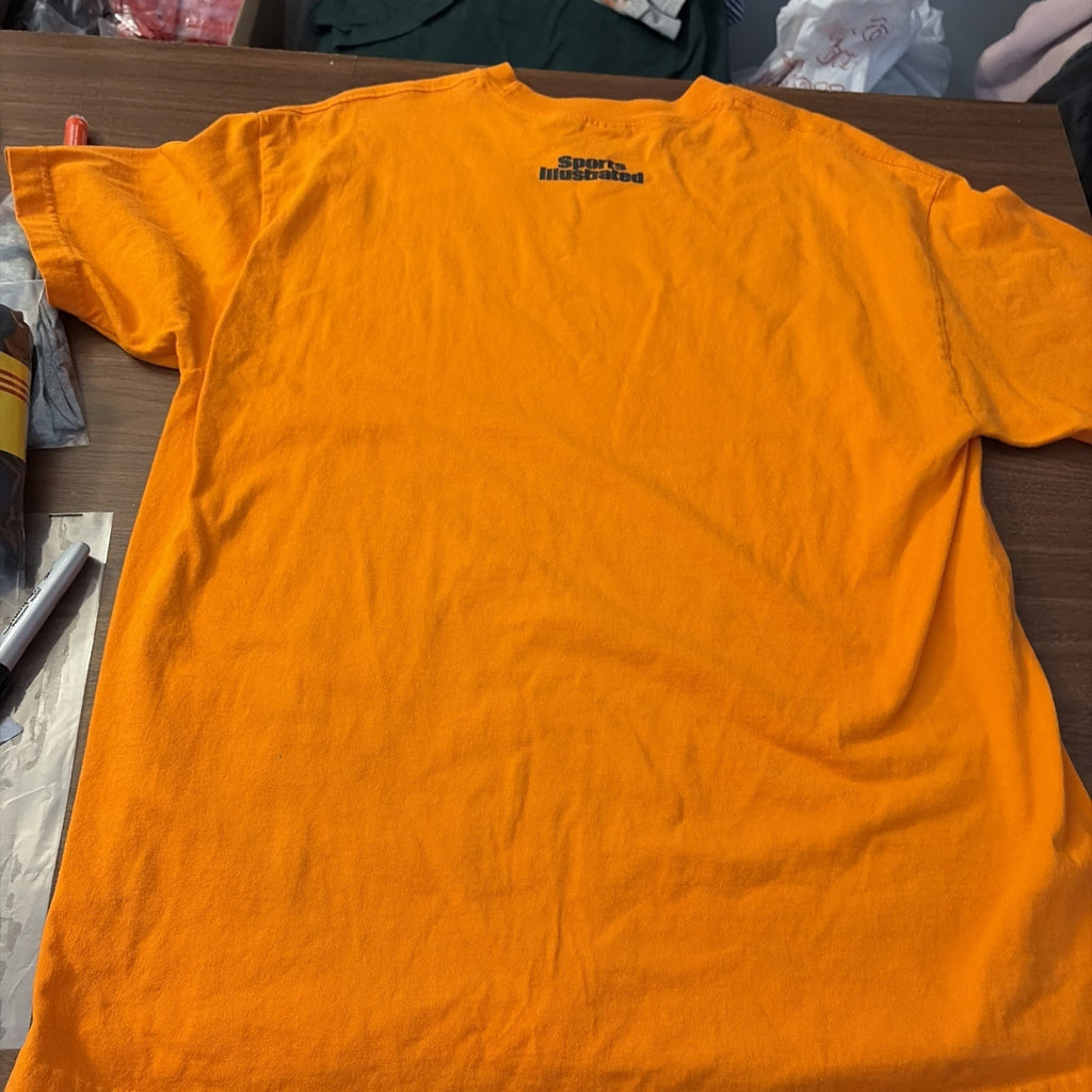 NFL Sports Illustrated Chicago Bears NFL Shirt Orange XL