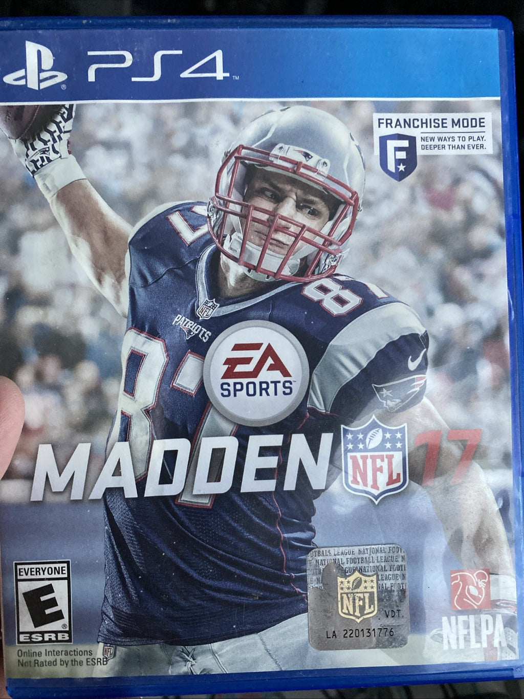Madden NFL 17 Deluxe Edition Sony PlayStation 4 PS4 ES Sports Football Game