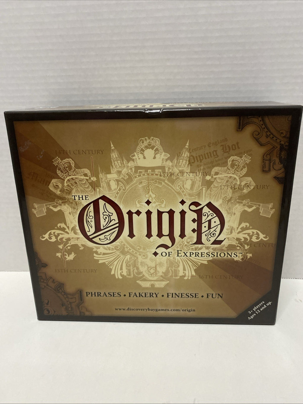 ORIGIN of EXPRESSIONS Board Game Phrases Fakery Finesse Keeps You Guessing New