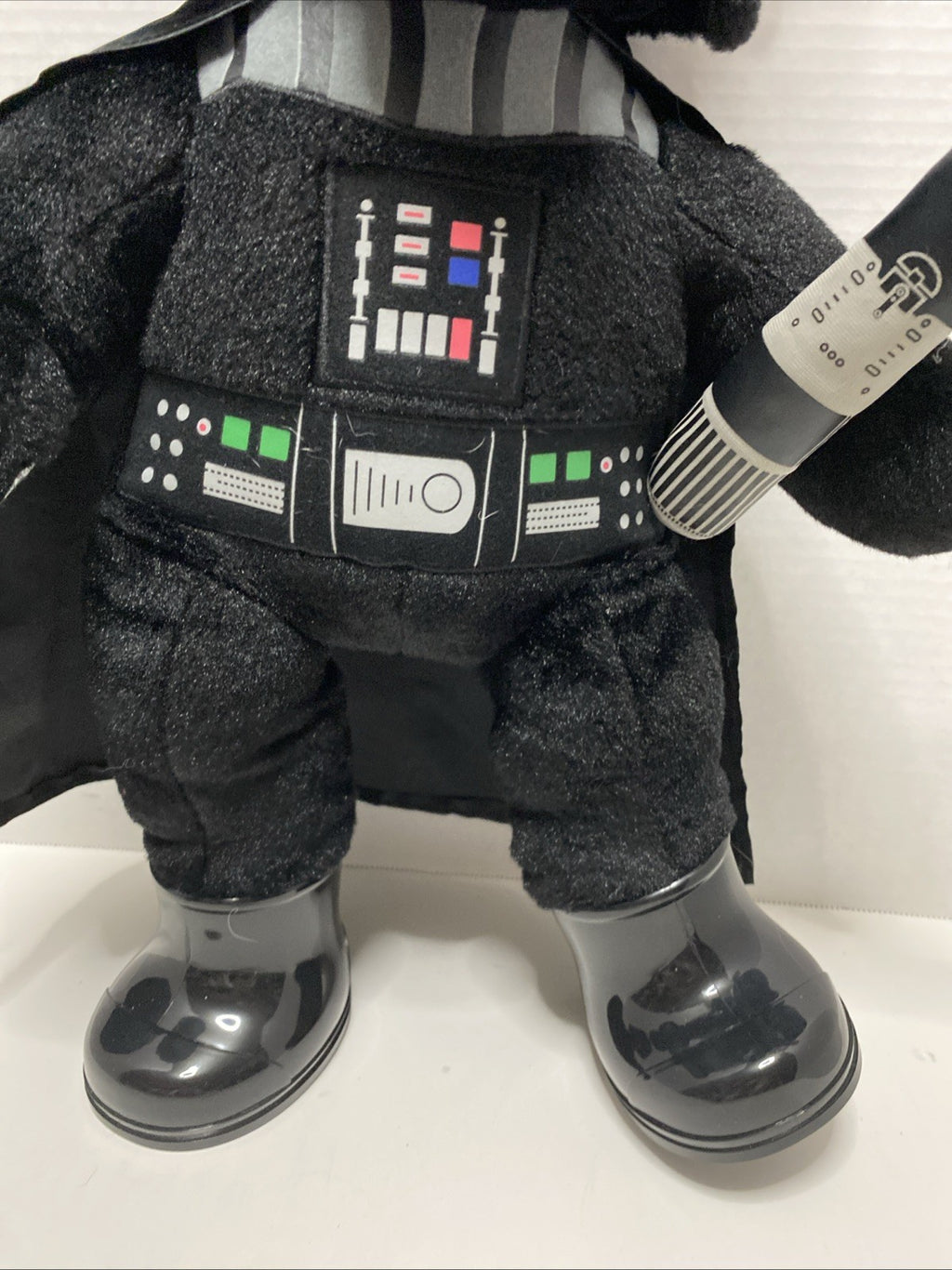 Build A Bear Star Wars Darth Vader Bear Plush no  Sound Cape 18 Inch BAB 2015