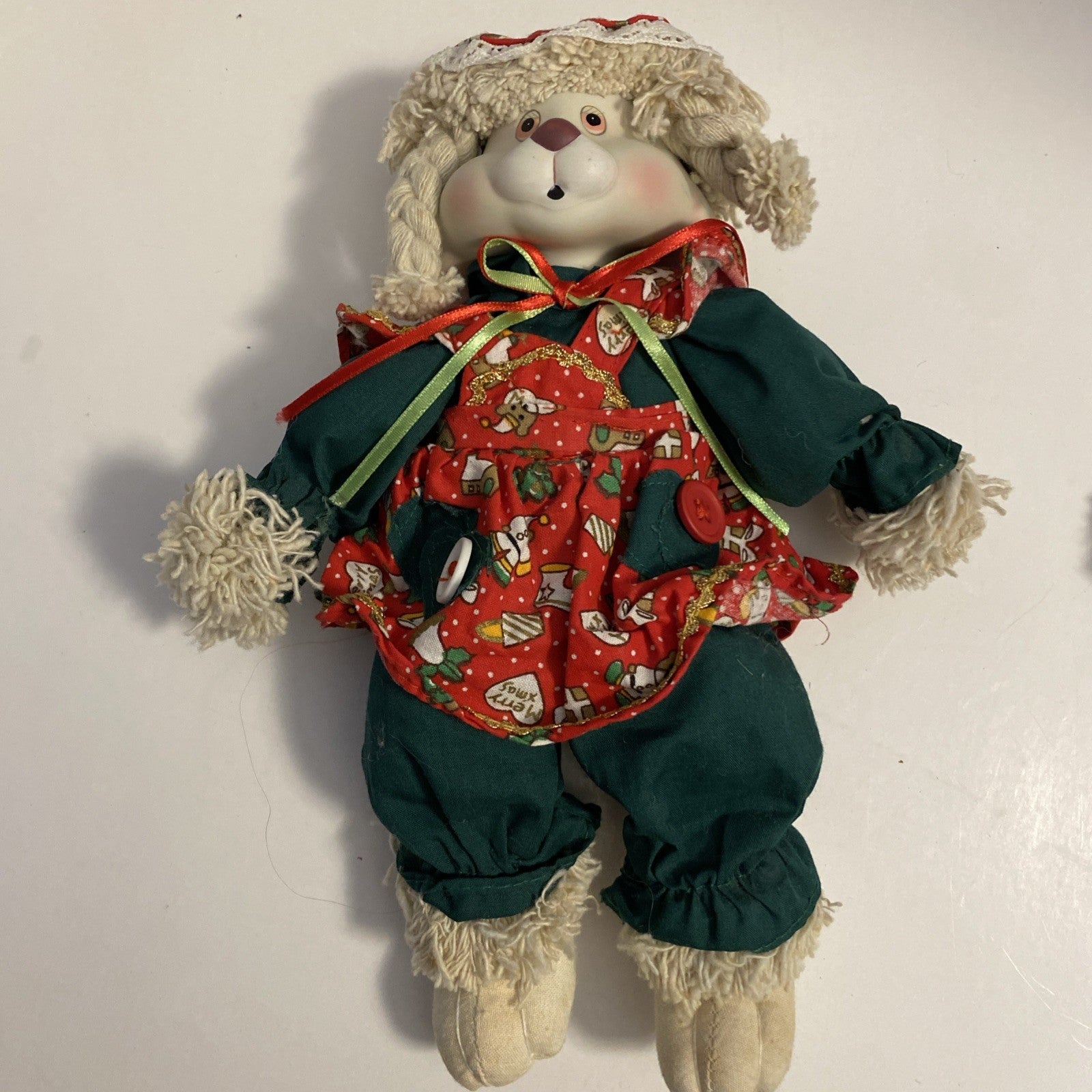 House Of Lloyd Hip & Hop Ceramic Porcelain Mini Plush 2 Piece Set Vintage 1995