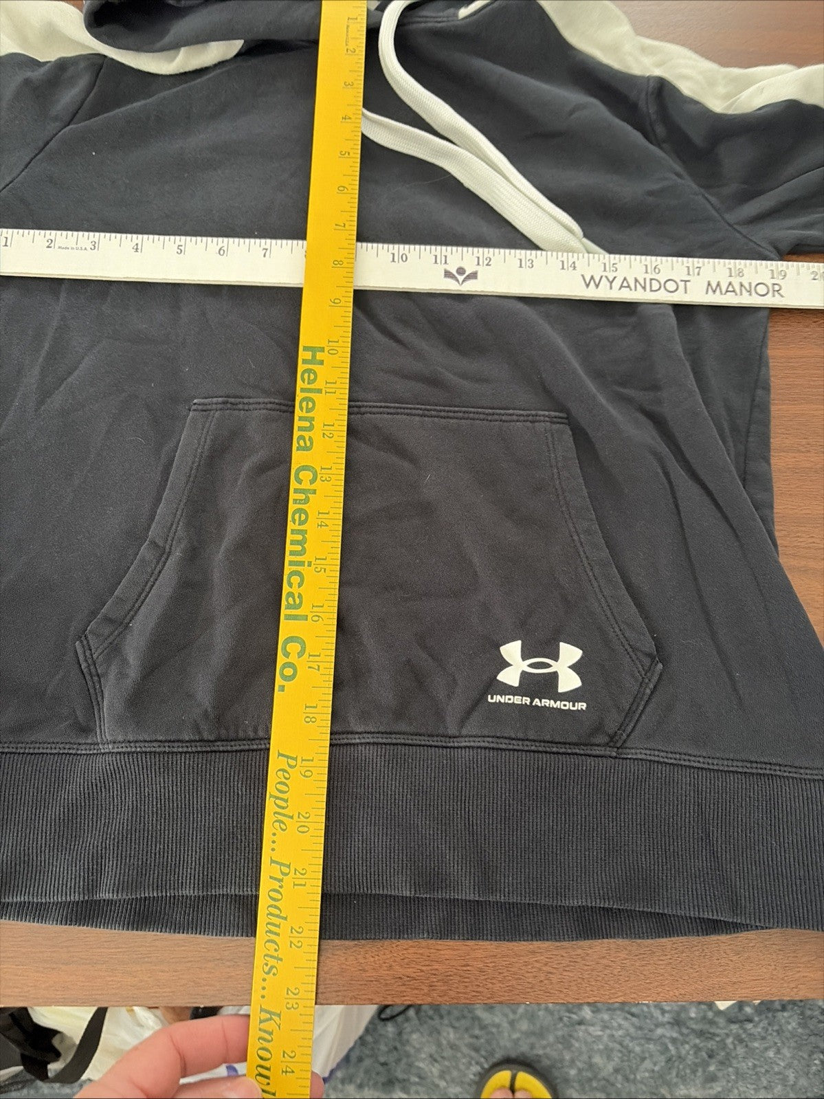 Under Armour Women Black Pullover Hoodie S