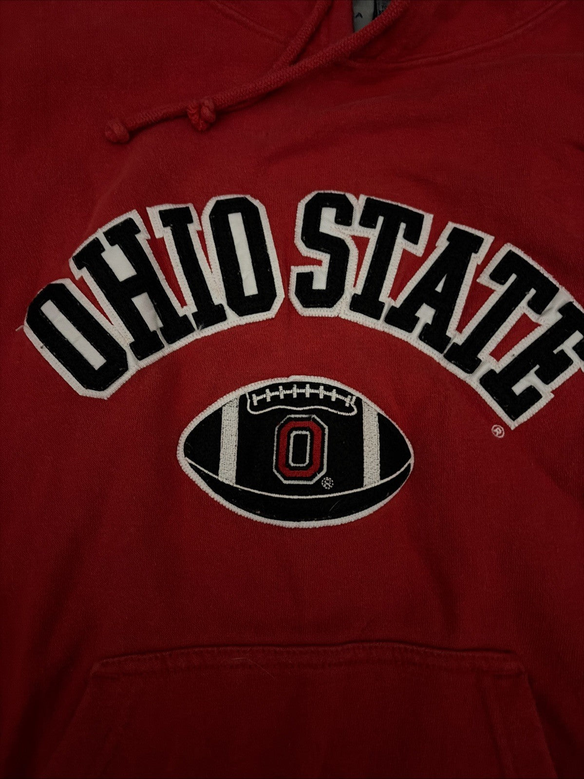 The Ohio State University, Buckeyes Football Hoodie  J America Sportswear Size L