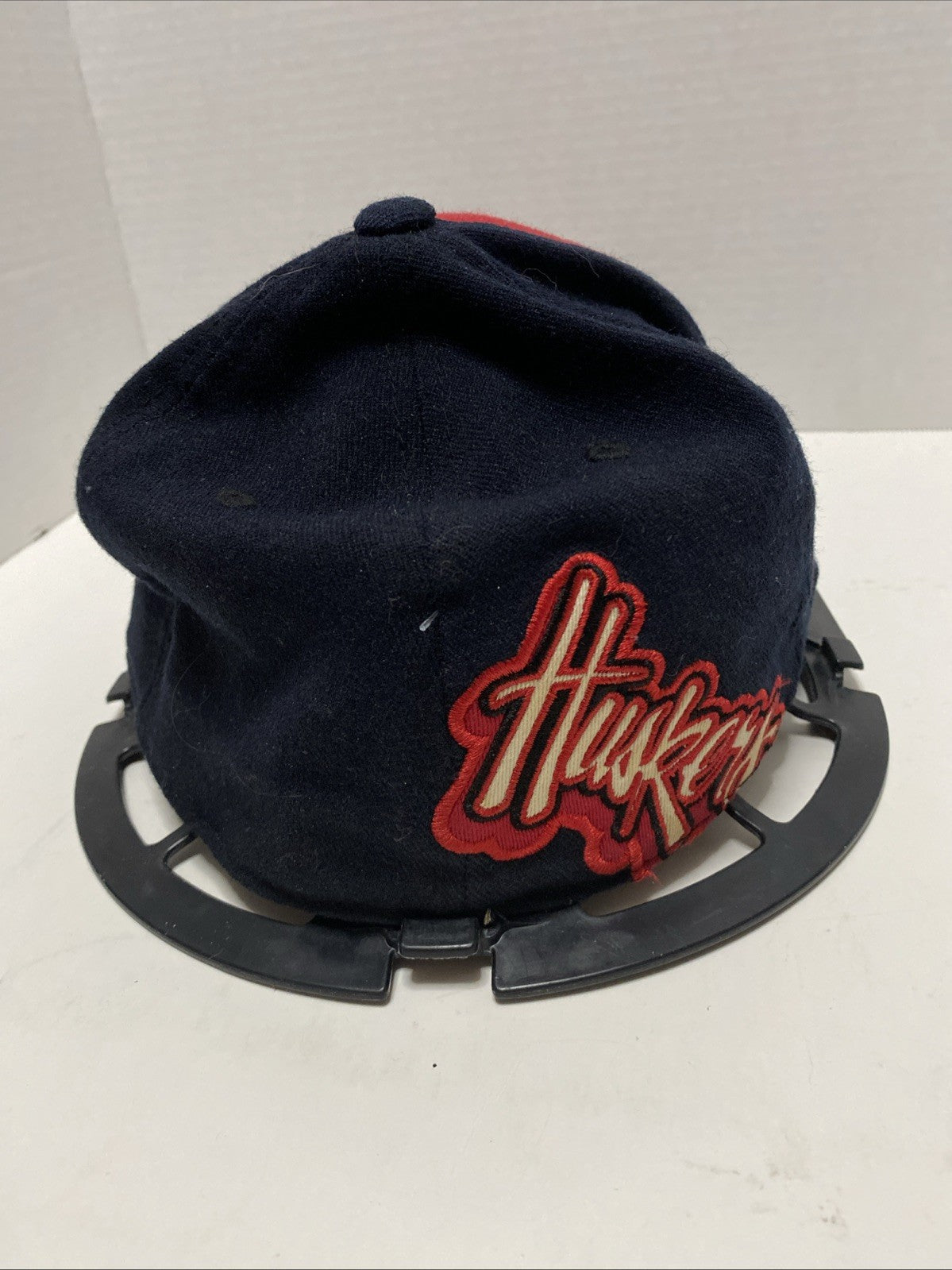 Zephyr Bleck Red Nebraska Cornhuskers Basketball NCAA Men's Cap Hat Size M/L
