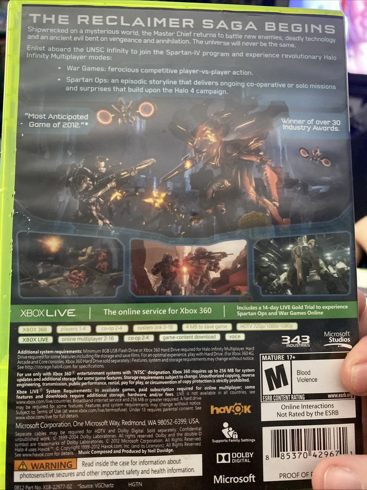 Halo 4 For Xbox 360